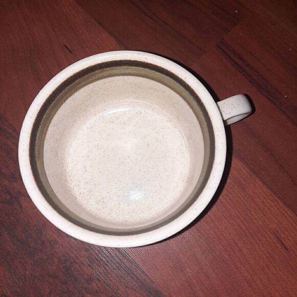 Vintage Premiere Potterkraft 1970's Stoneware Footed Mug Made In Japan - Picture 1 of 3